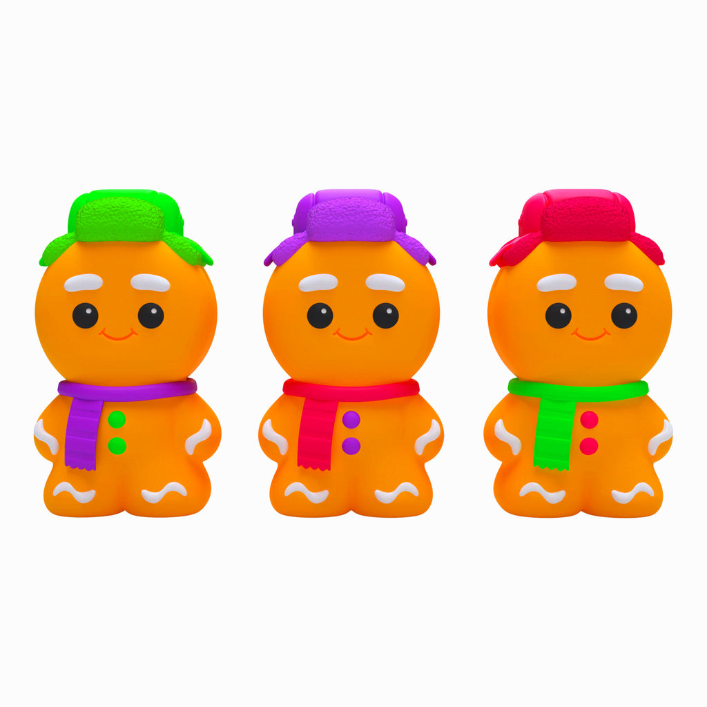 Glow Gingerbread Crunch Squeeze Toy