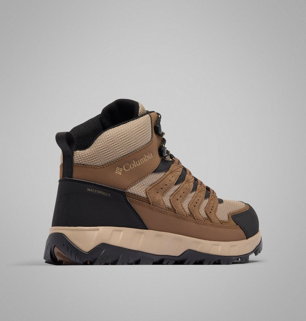 Men's Waterproof Mid Hiking Boot - Brown