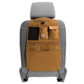 Universal Nylon Vehicle Seat Organizer - Brown