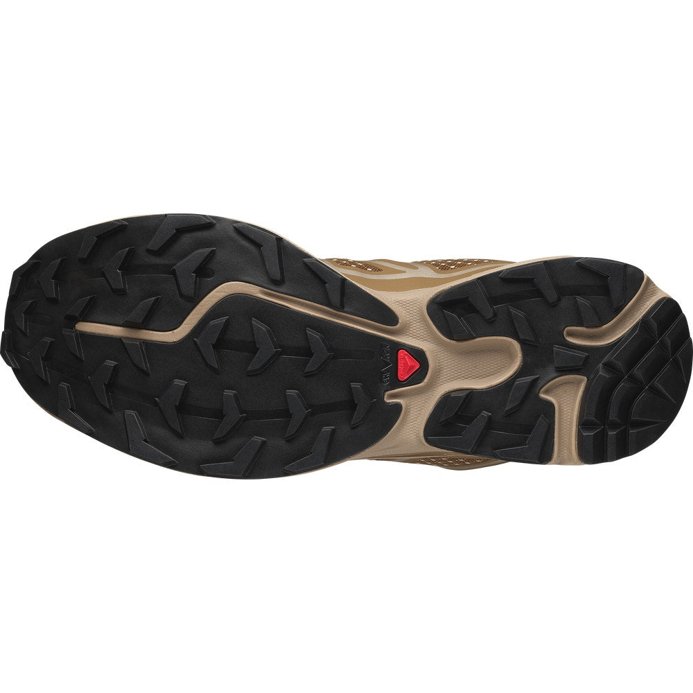Reflective Mesh Trail Sneaker - Brown