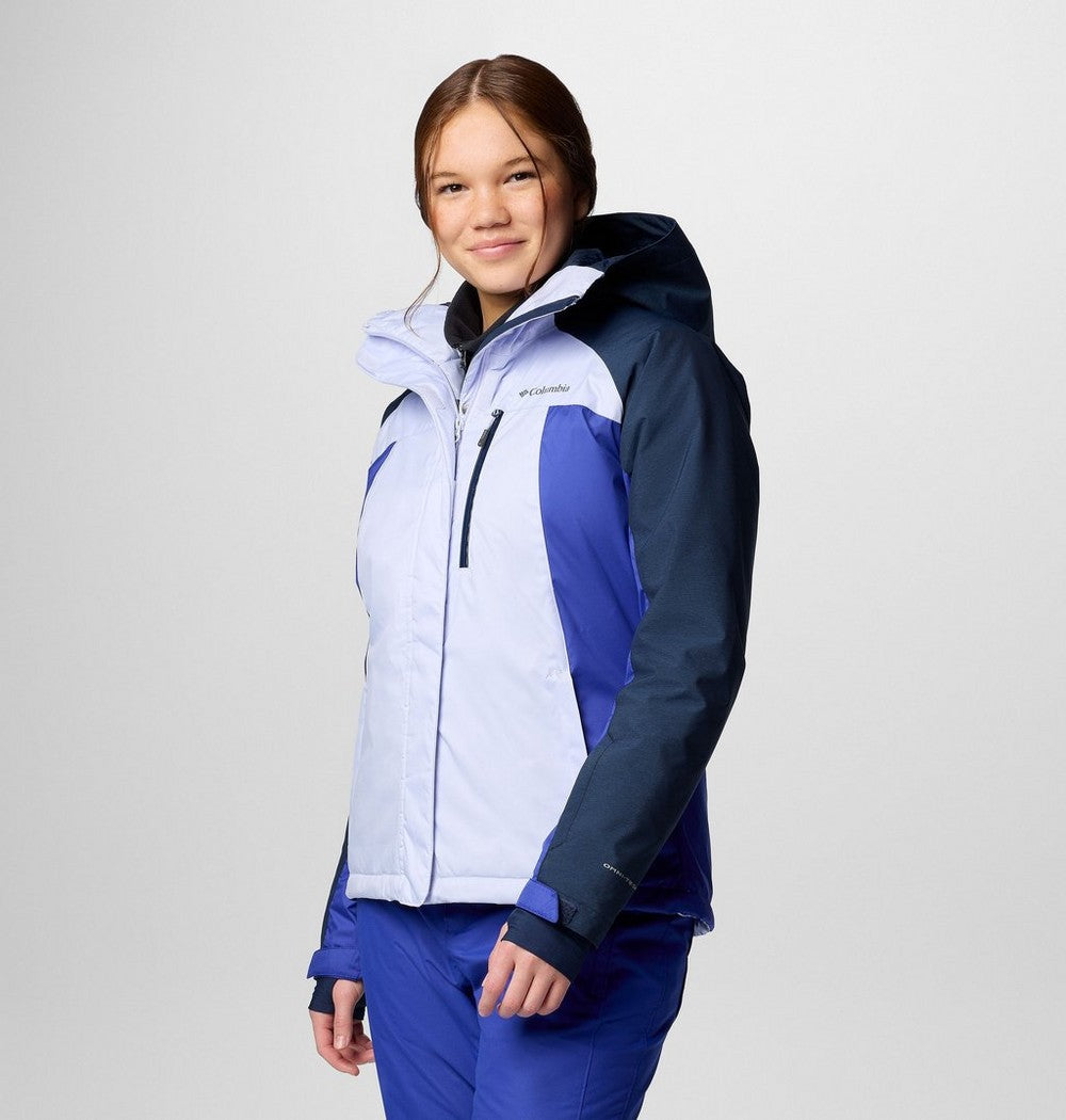 Women's Insulated Ski Jacket - Blue