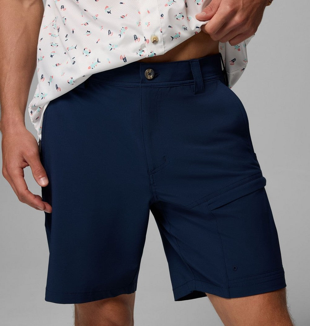 Men's Stretch Fishing Shorts - Tan