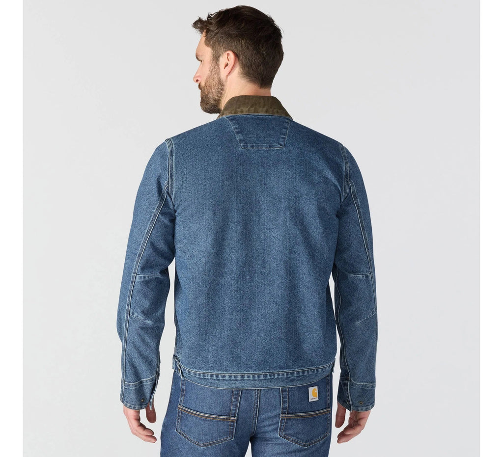 Men's Stretch Denim Work Jacket - Blue