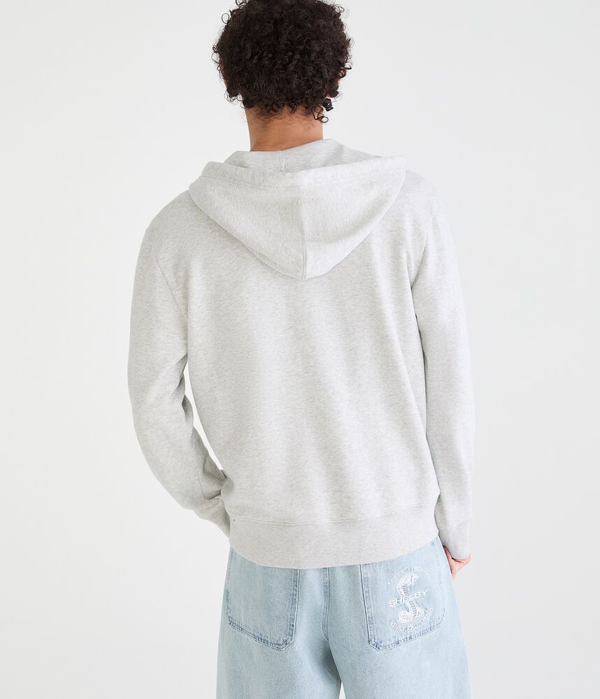 Graphic Full-Zip Fleece Hoodie