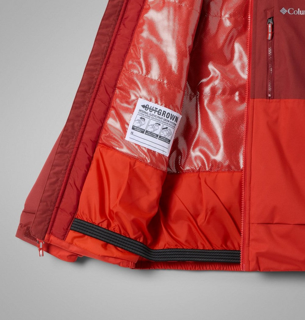 Boys' Waterproof Insulated Ski Jacket - Grey