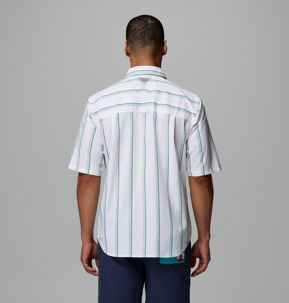 Men's Printed Short Sleeve Fishing Shirt