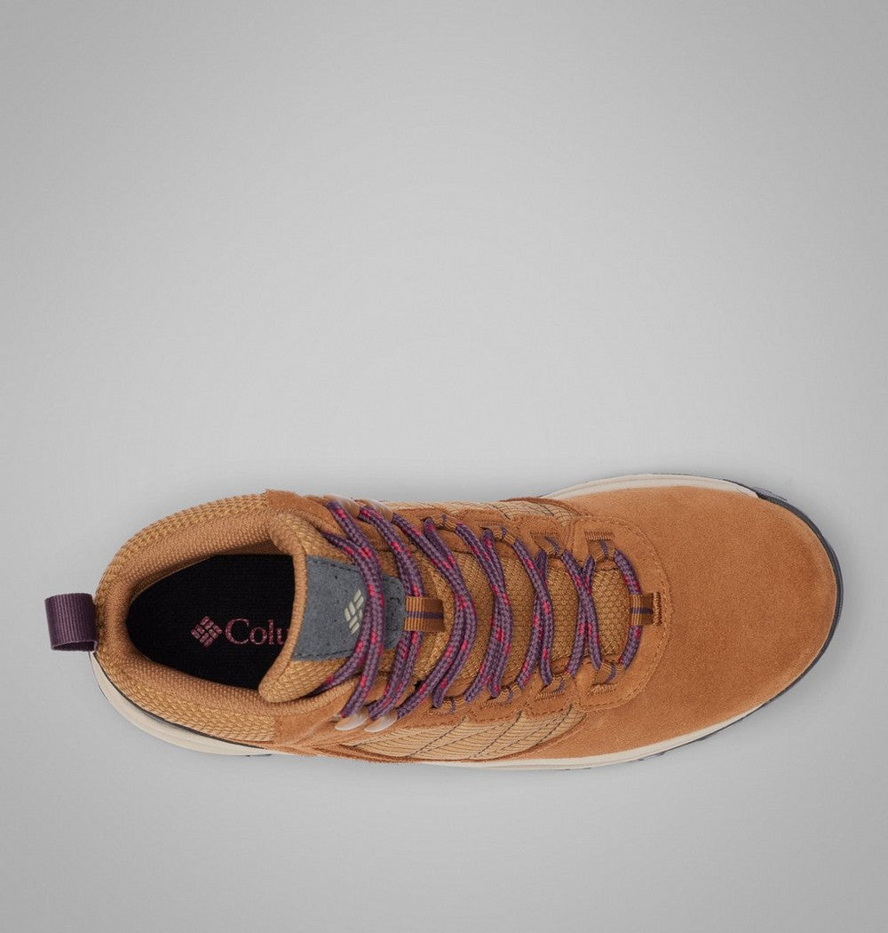 Women's Wide Waterproof Suede Hiking Shoe