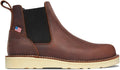 Men's 6-Inch Steel Toe Work Chelsea Boot - Brown