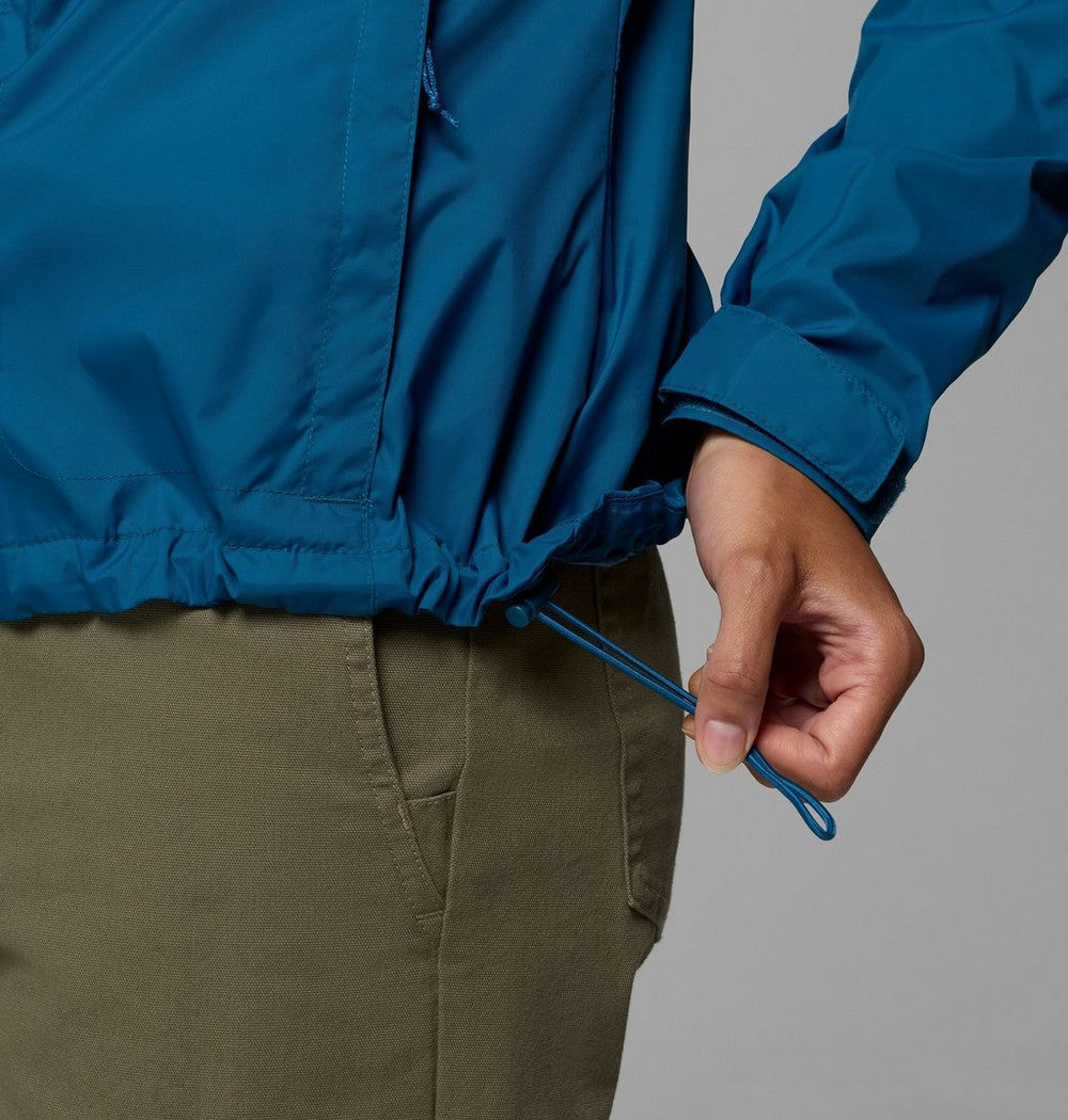 Women's Packable Water-Repellent Jacket - Blue