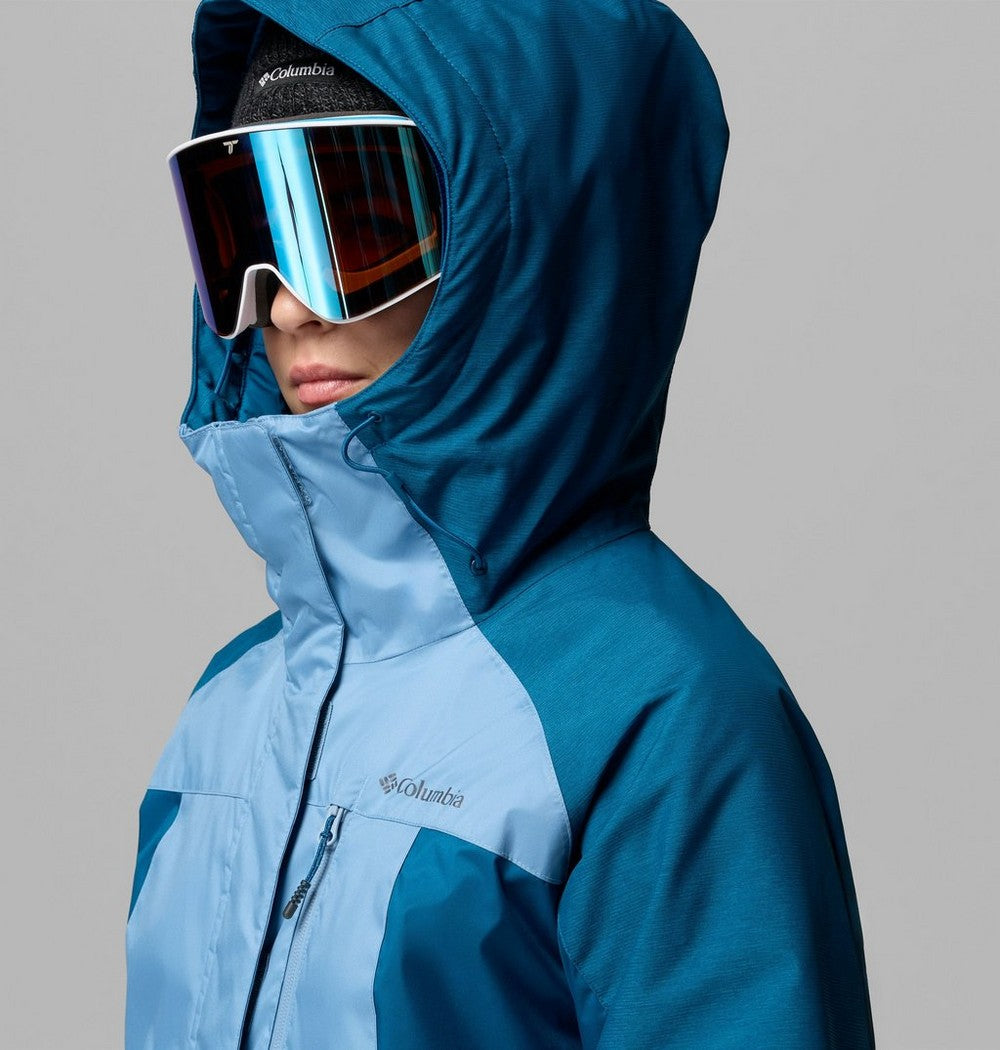 Women's Insulated Ski Jacket - Blue