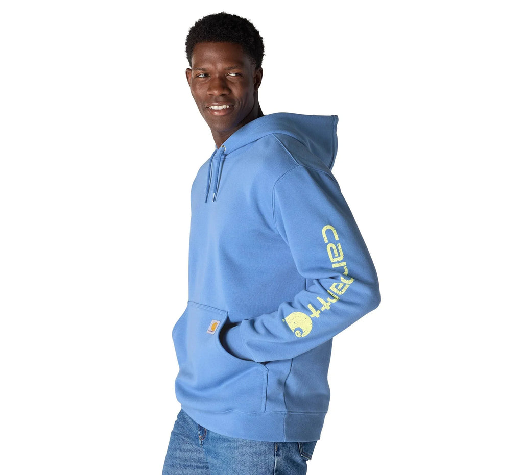 Men's Fleece Pullover Hoodie - Heather Gray