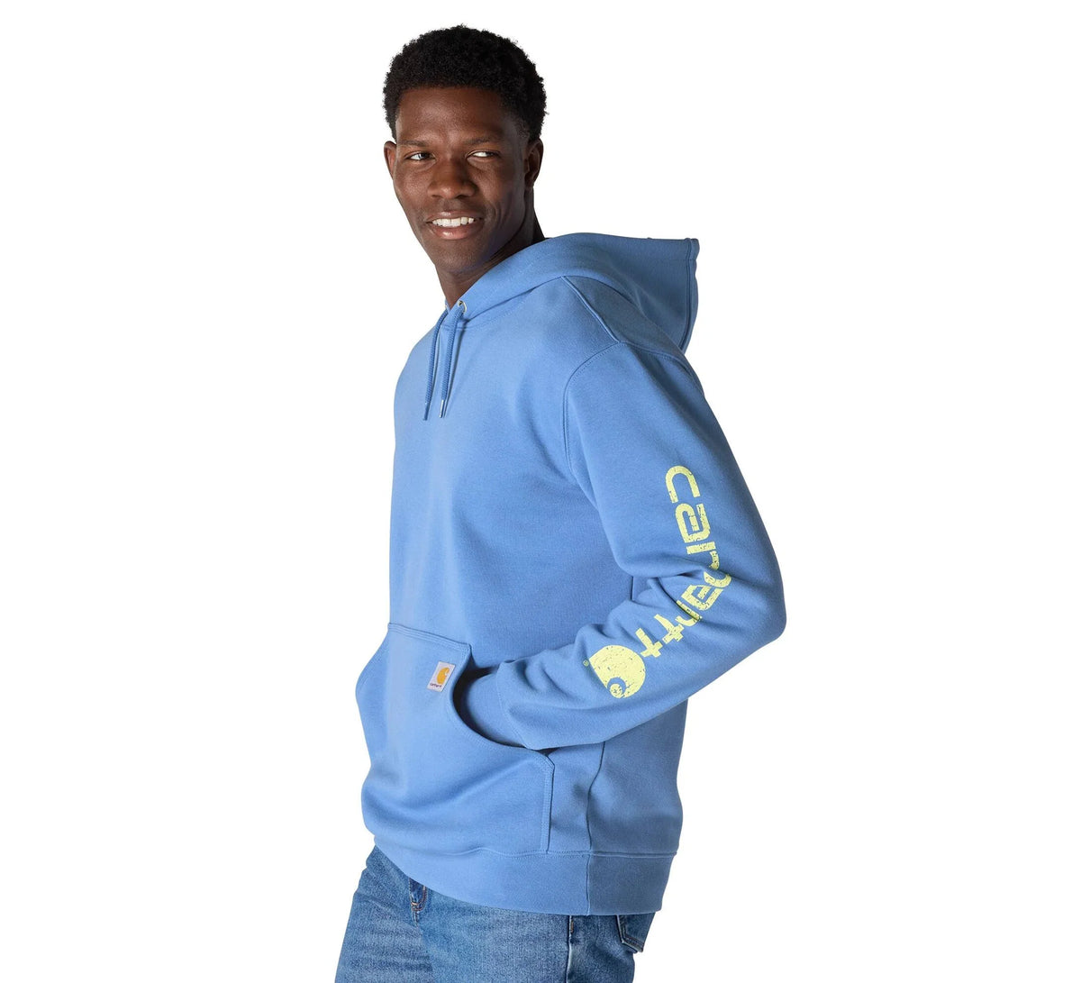Men's Fleece Pullover Hoodie - Heather Gray