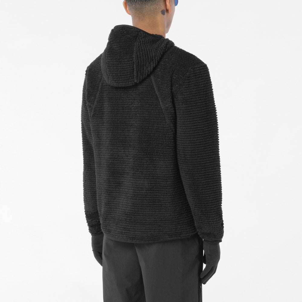 Men's Insulated Fleece Hoodie - Gray