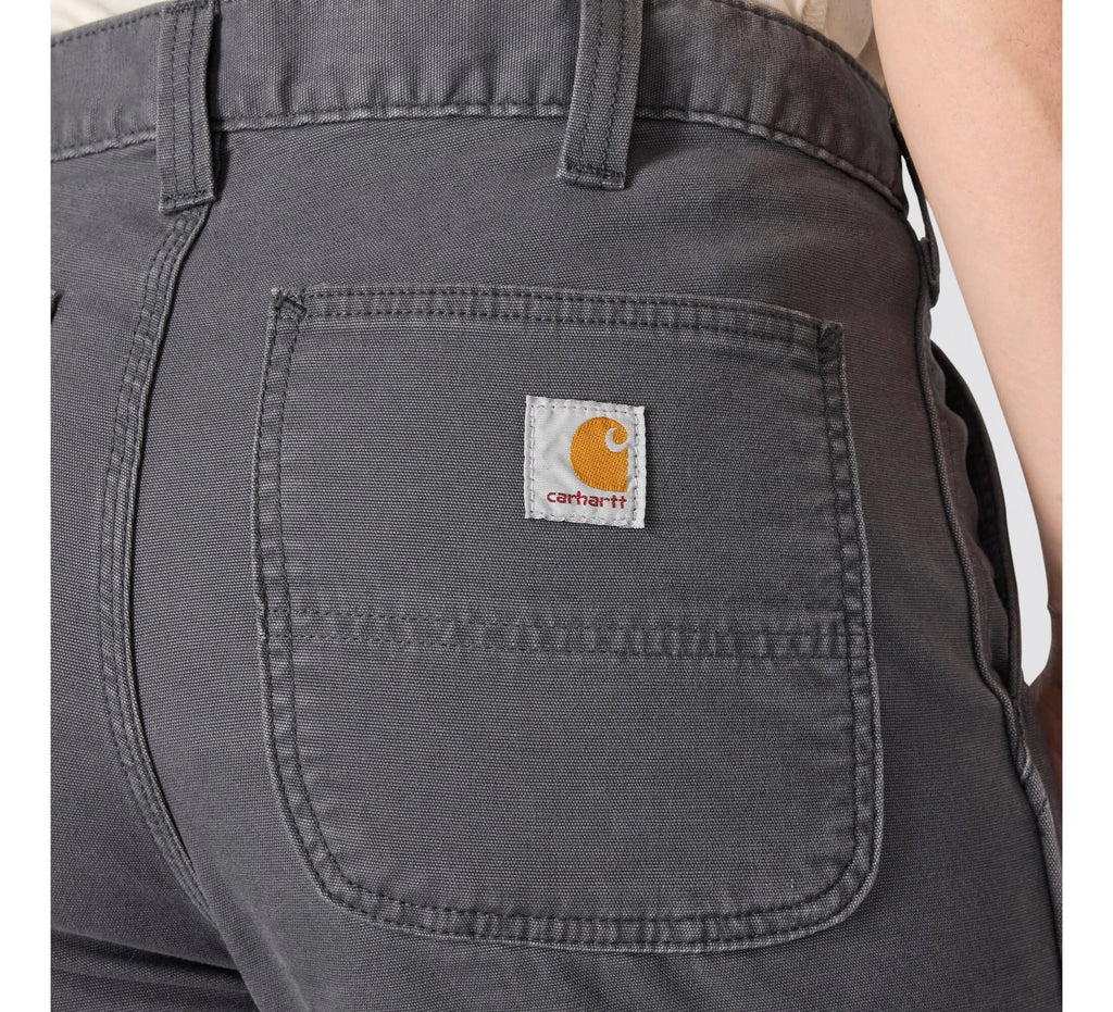 Slim Tapered Stretch Canvas Work Pants - Shadow