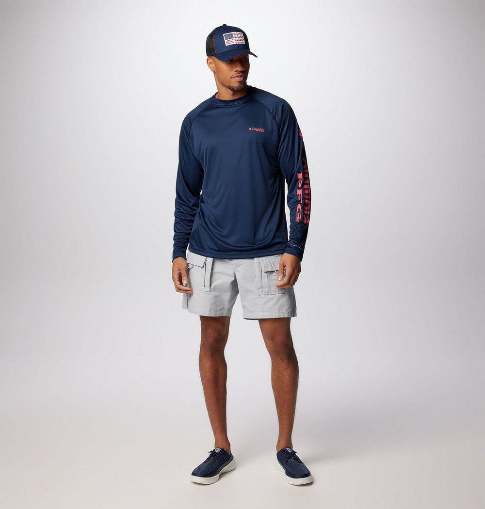 Men's Long-Sleeve Sun Protection Shirt - Gray