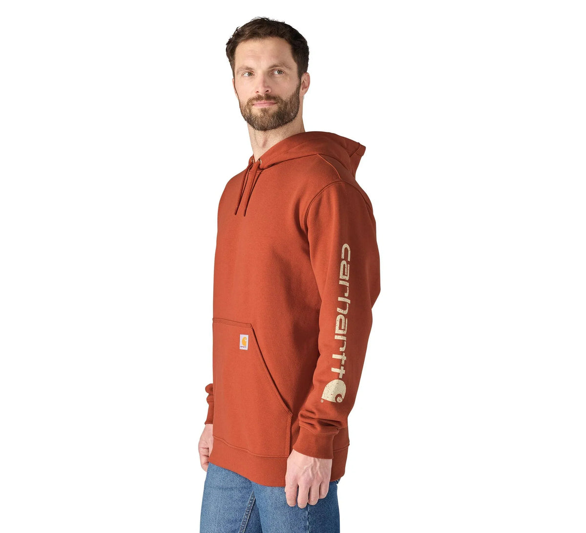 Men's Fleece Pullover Hoodie - Heather Gray