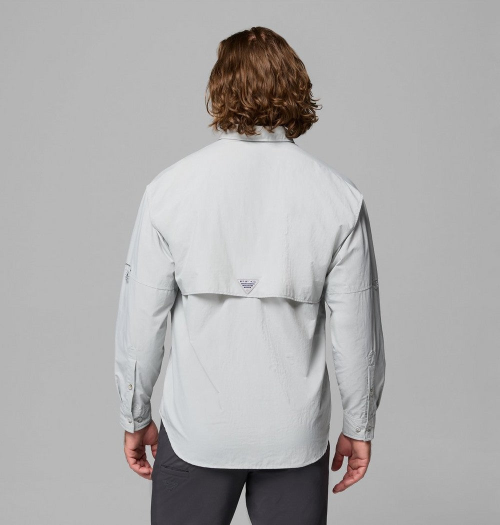 Men's Vented Long-Sleeve Fishing Shirt - Blue