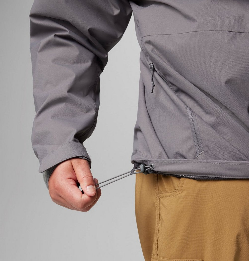 Men's Big Waterproof Rain Jacket - Red