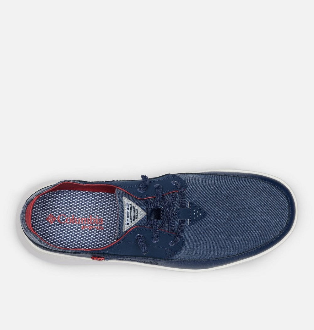 Men's Relaxed Boat Shoe - Blue and White