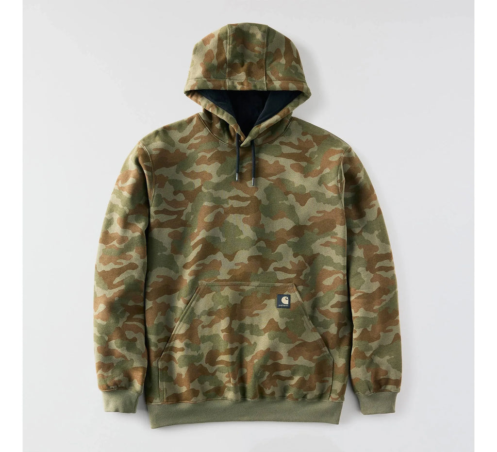 Men's Camo Pullover Hoodie - Green