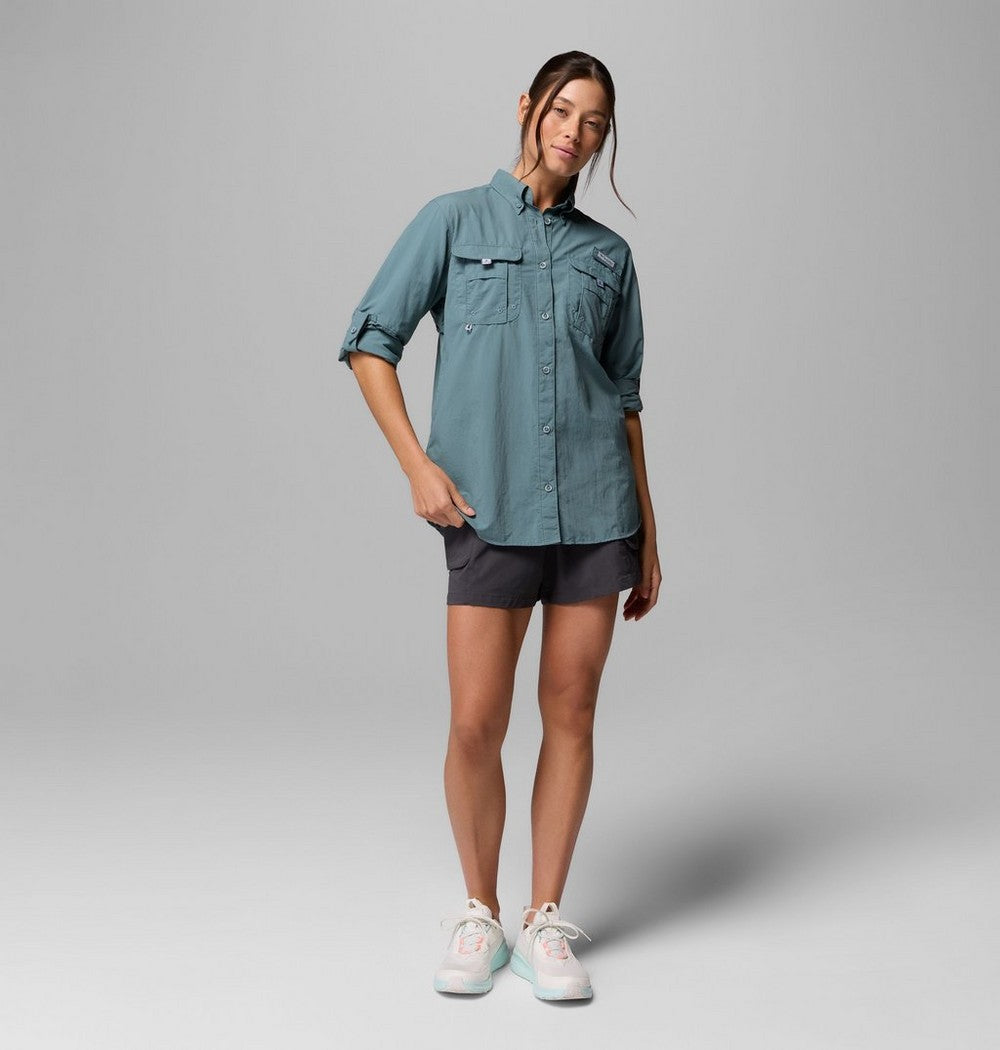 Women's Long Sleeve Fishing Shirt - Pink