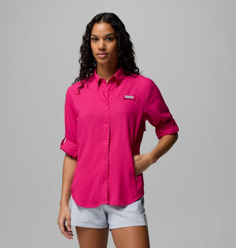 Women's Long Sleeve Fishing Shirt - Stone
