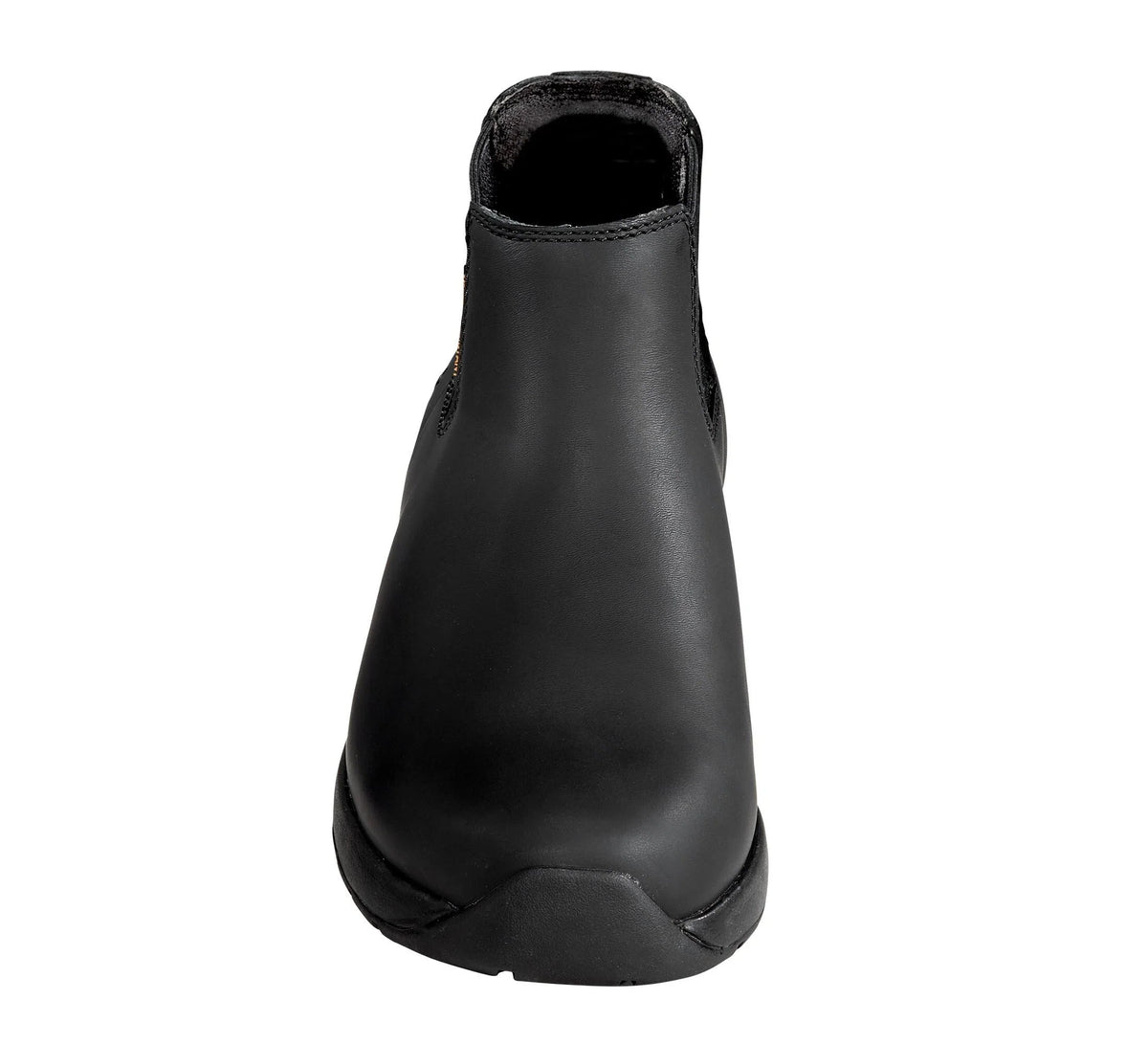 4-Inch Water-Resistant Nano Toe Pull-On Boot - Black