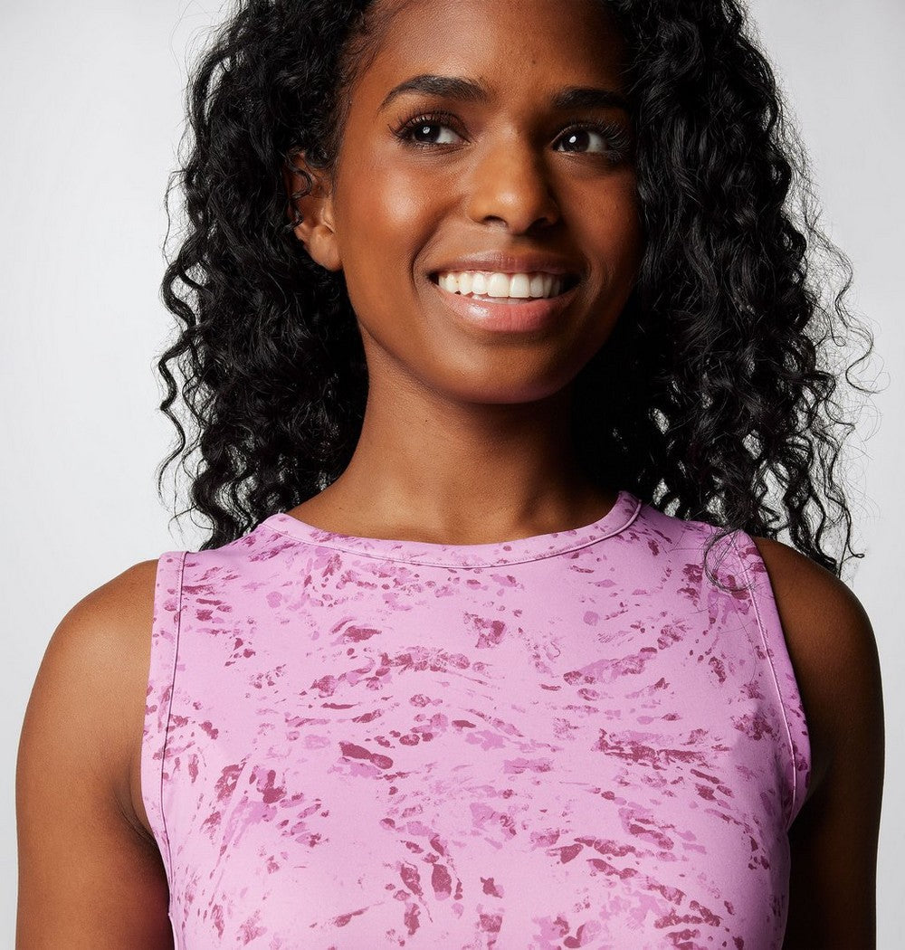Women's UPF 50 Tank Dress - Gray Print