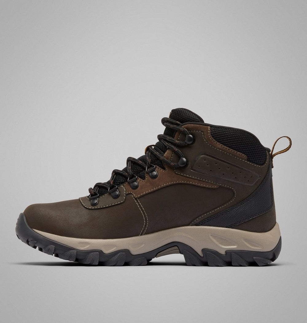 Men's Wide Waterproof Hiking Boot - Tan Blue