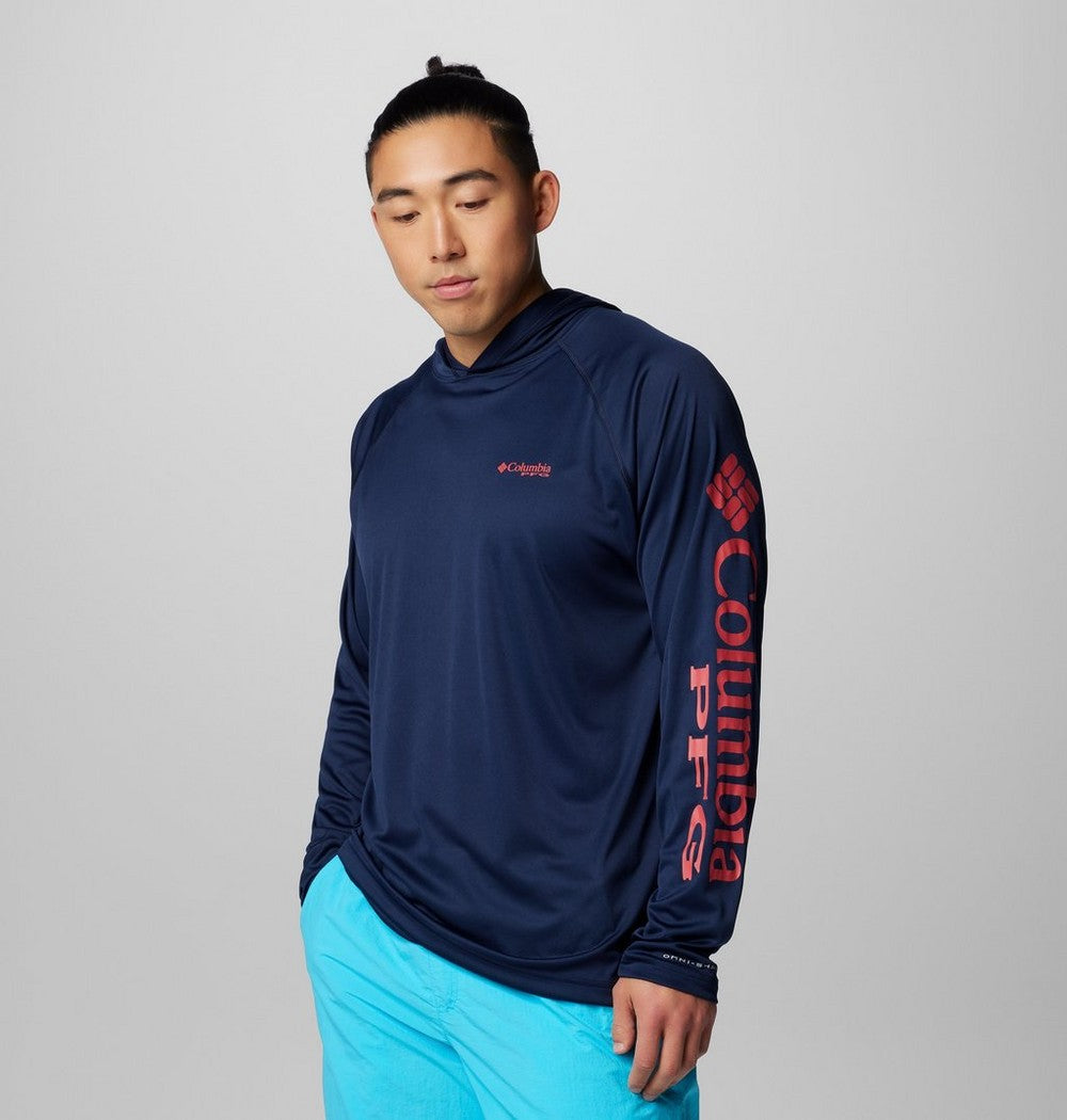 Men's Long-Sleeve Sun Hoodie - Gray
