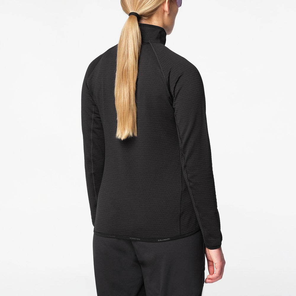 Women's Half-Zip Fleece Midlayer - Cardamom