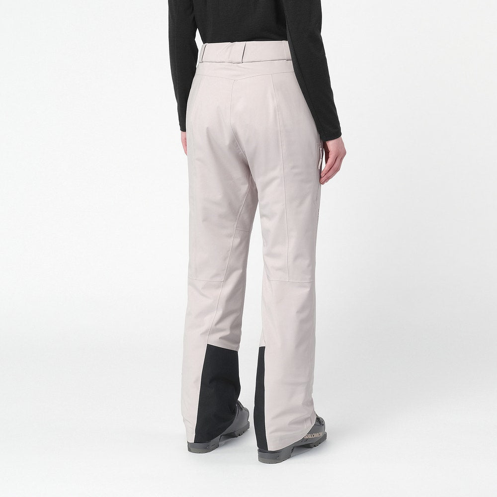 Women's Insulated Waterproof Ski Pants - Black