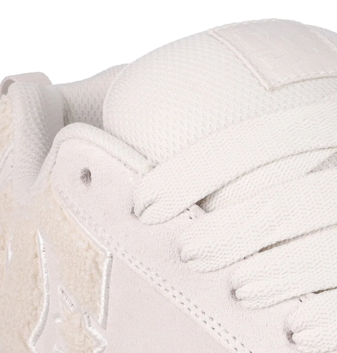 Women's Suede Padded Sneaker - Off White Gum