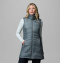 Women's Long Insulated Vest - Sage