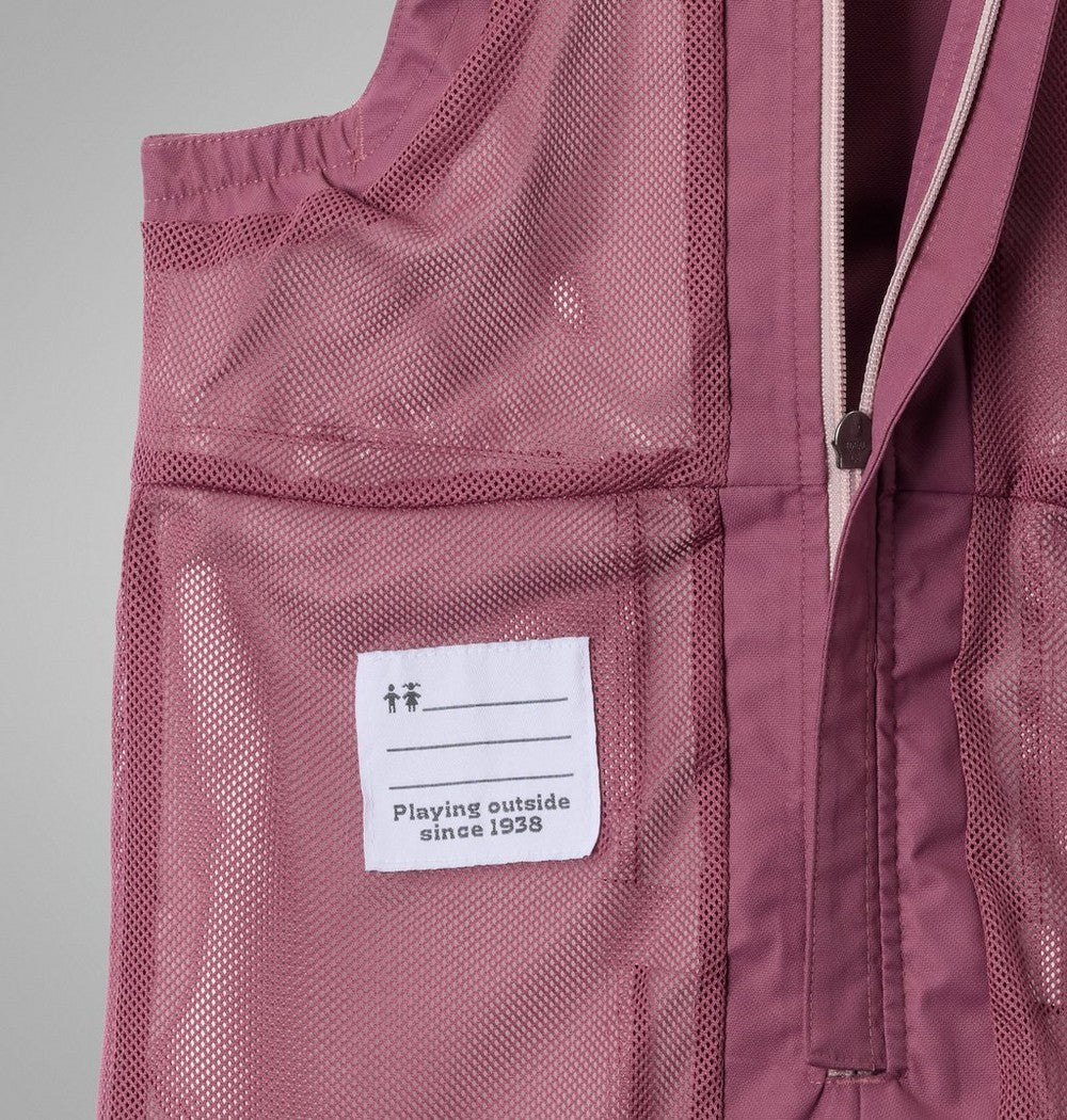 Kids' Waterproof Rain Bib - Mauve