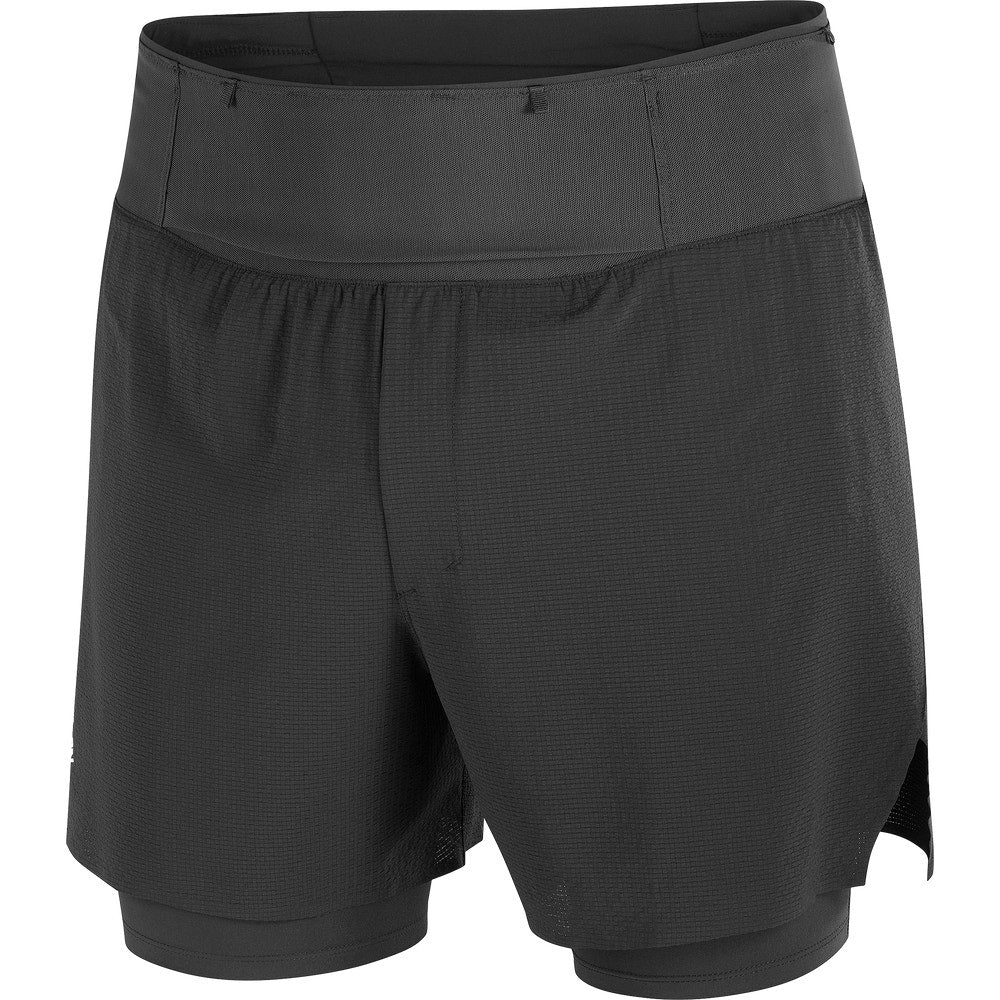 Men's 2-In-1 5-Inch Trail Shorts - Gray