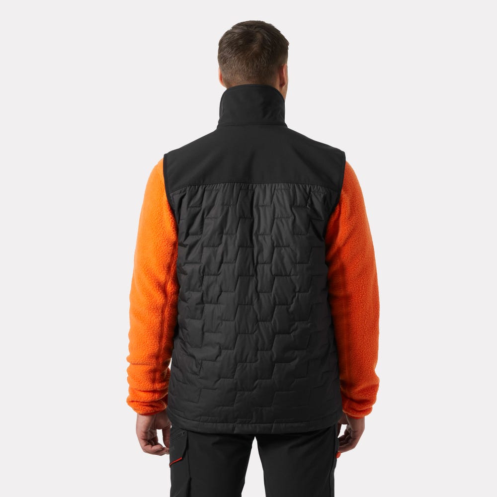 Insulated Softshell Work Vest - Navy