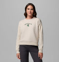 Women's Quilted Crew Sweatshirt - Stone