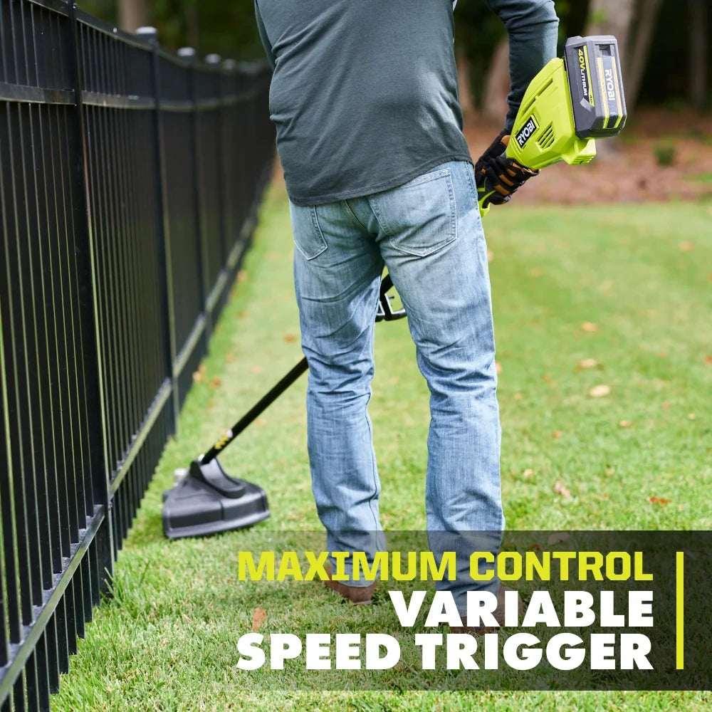 40V 15-Inch Cordless String Trimmer Kit