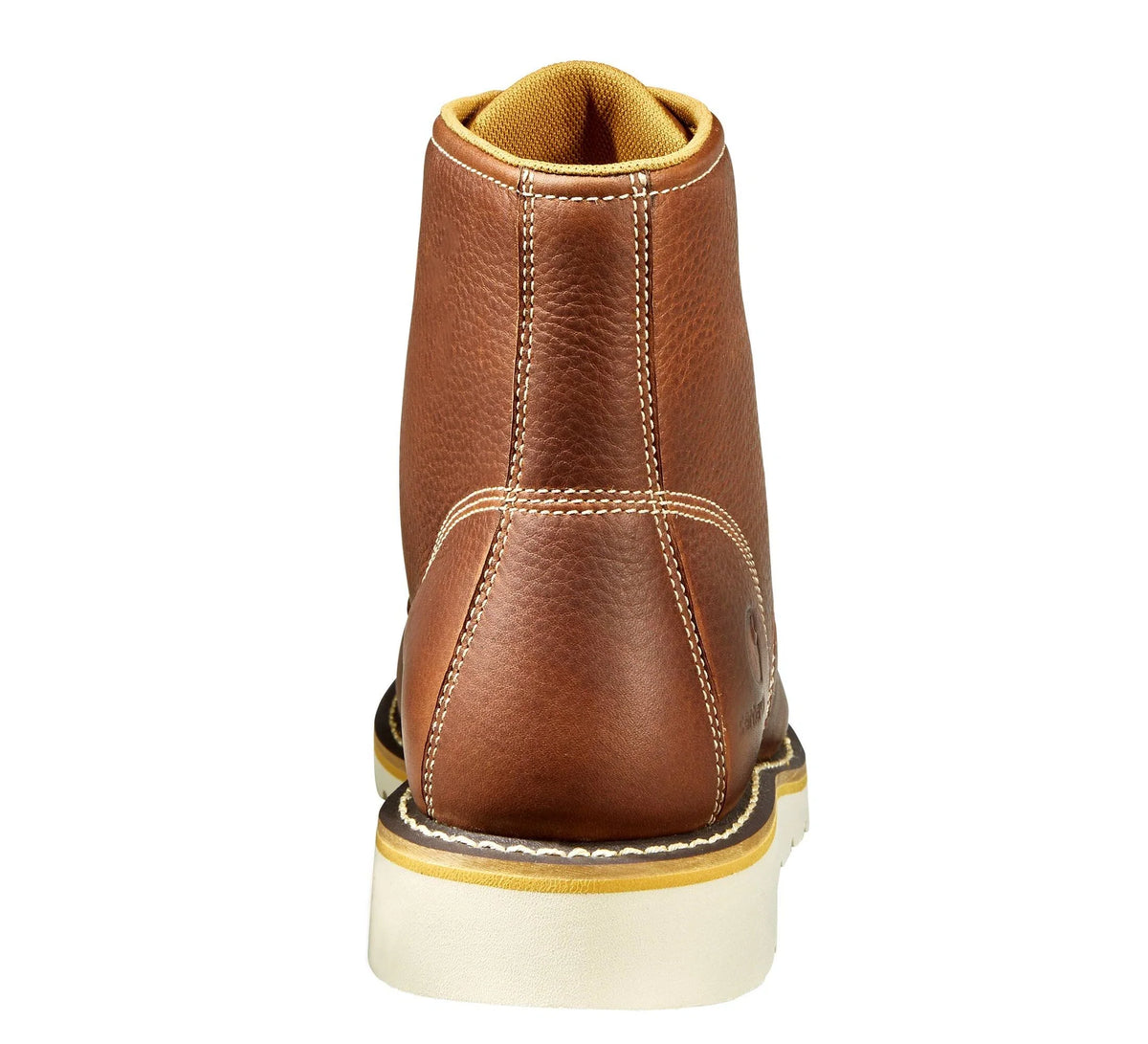 Men's 6-Inch Waterproof Steel Toe Wedge Boot - Tan