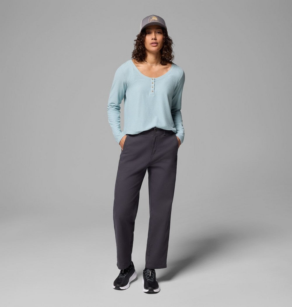 Women's High-Rise Straight Leg Pants - Red
