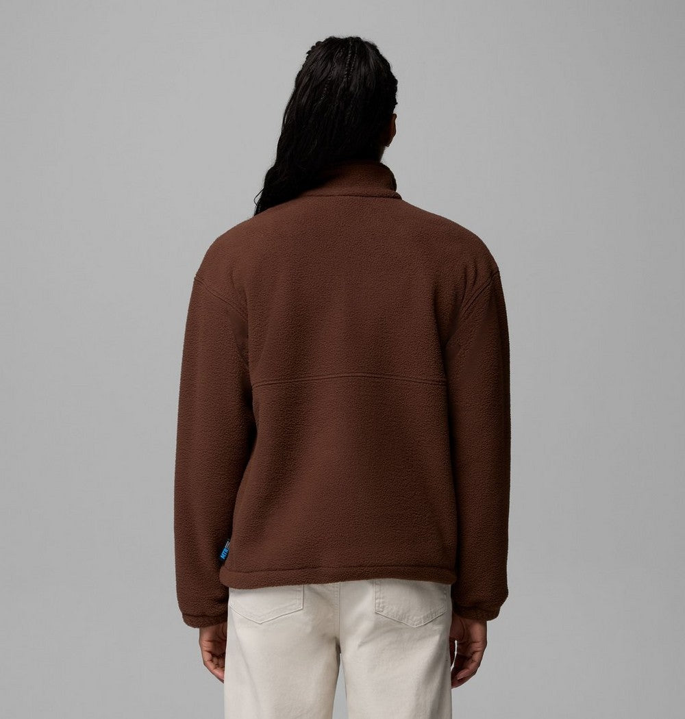Women's Full-Zip Fleece Jacket - Tobacco