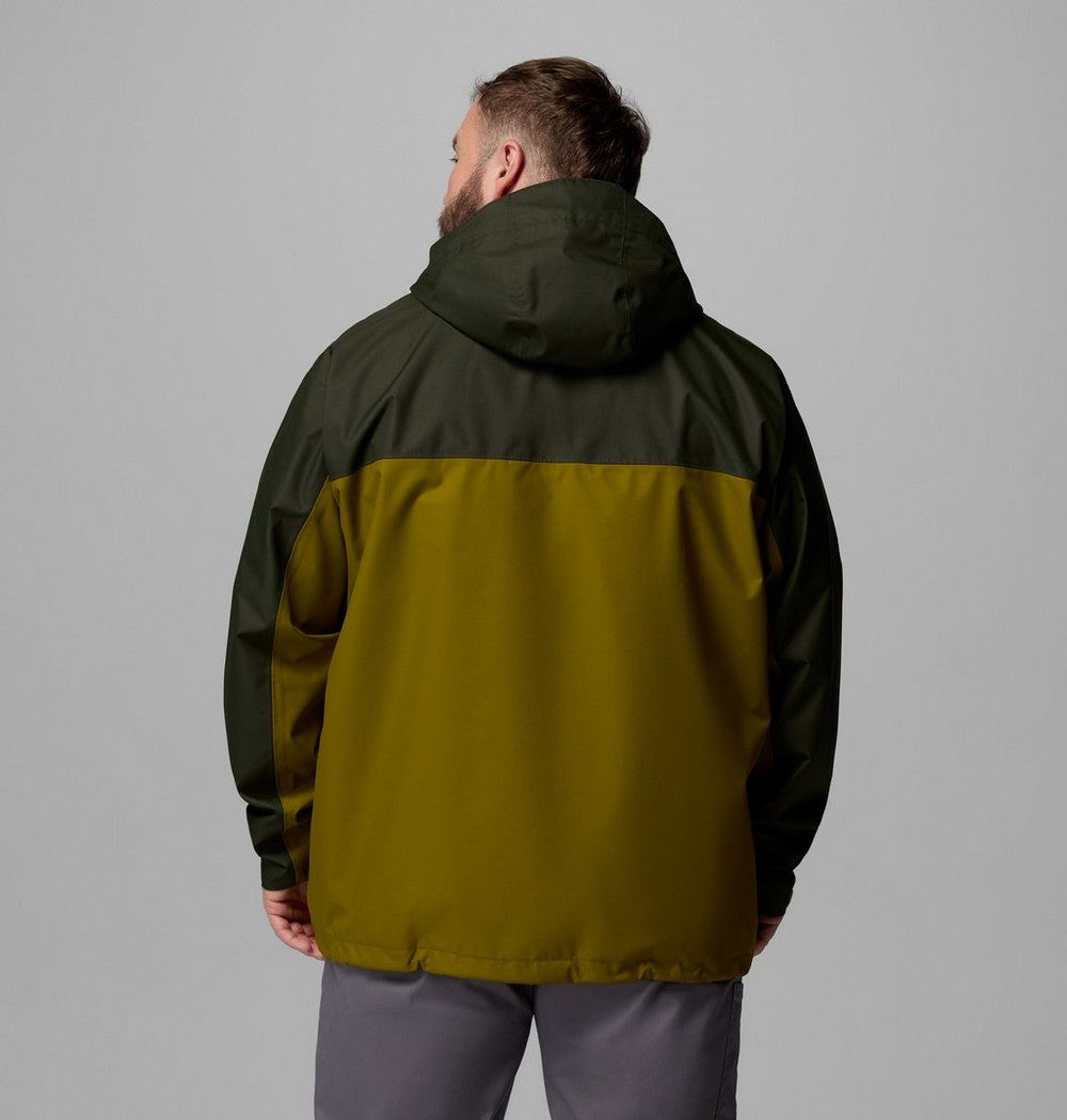 Men's Big Waterproof Rain Jacket - Red