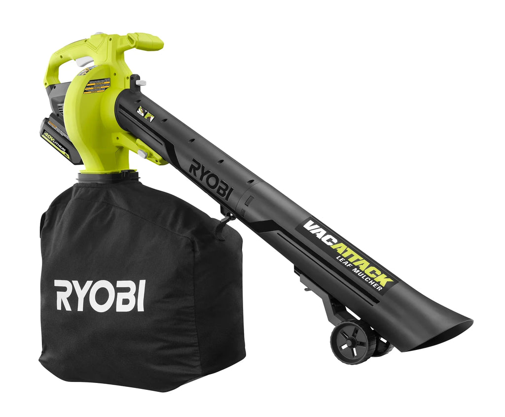 40V Cordless Leaf Vacuum & Mulcher Kit