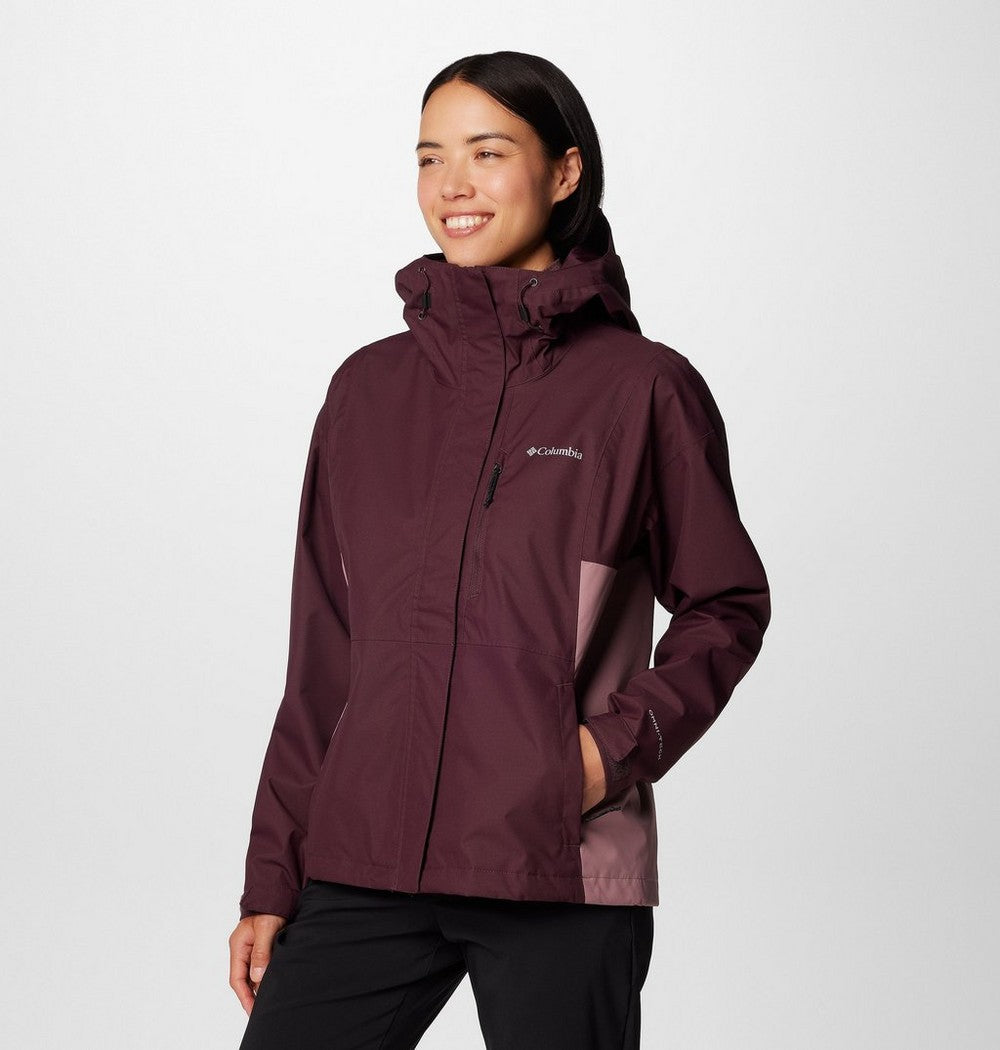 Women's Waterproof Rain Jacket - Coral