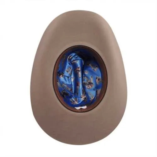 Lightning 4X Cowboy Western Wool Felt Hat - Pecan Color