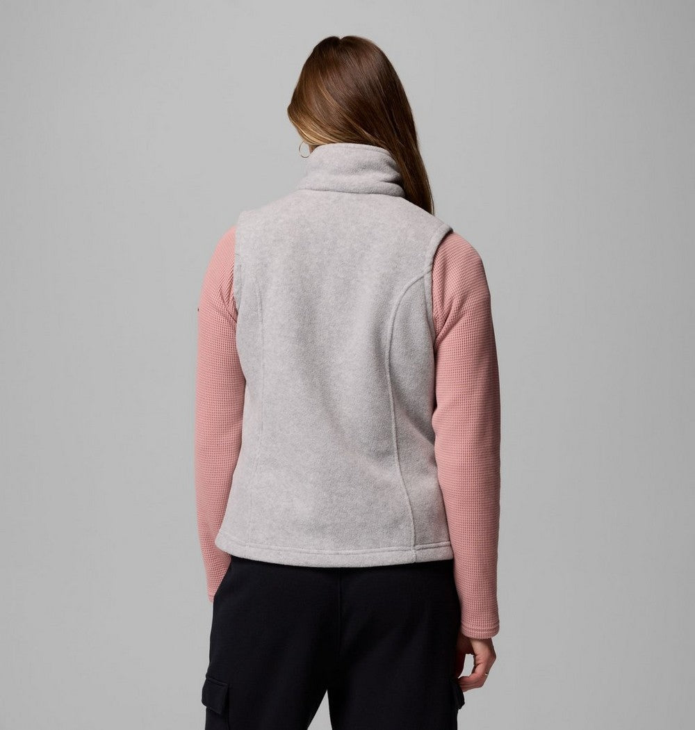 Women's Fleece Vest - Chalk