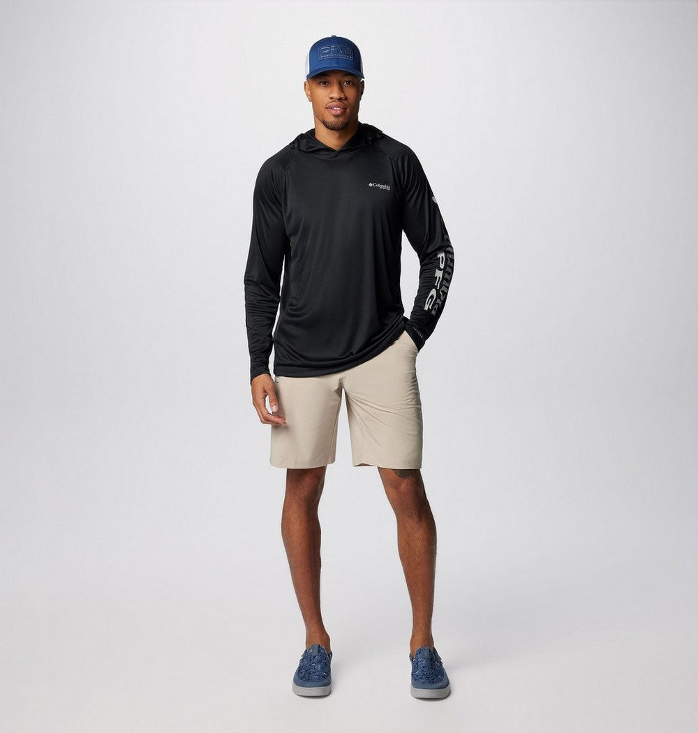 Men's Long-Sleeve Sun Hoodie - Gray