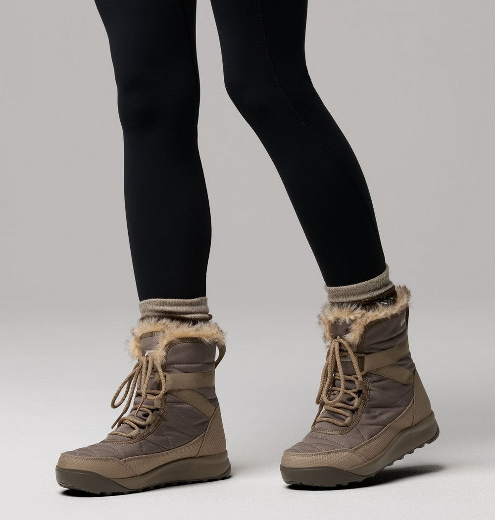 Women's Insulated Winter Ankle Boot - Gray Purple