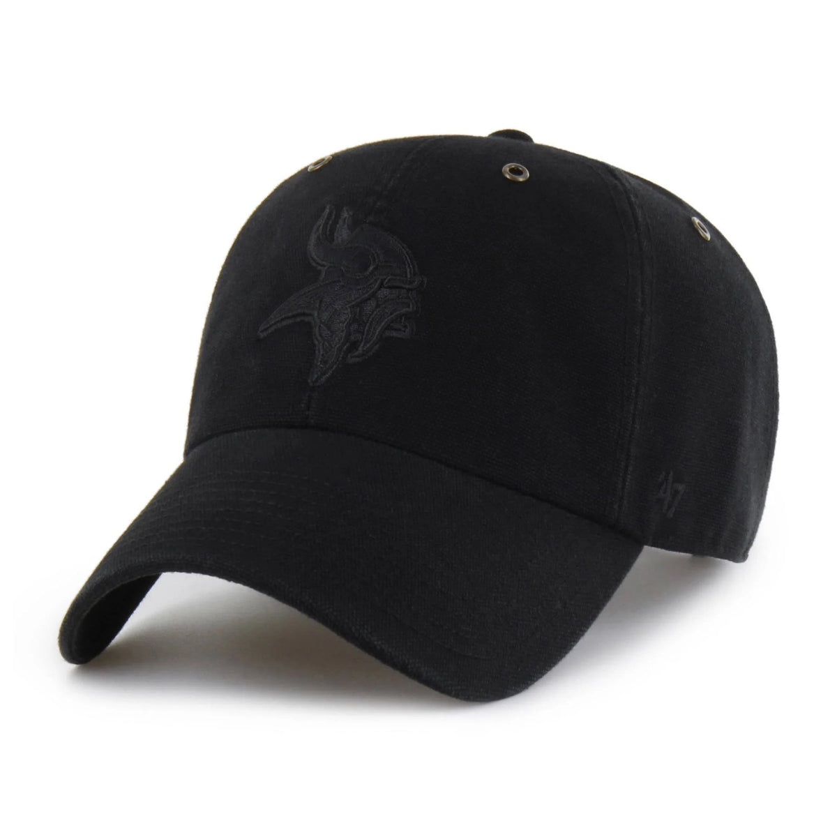 Relaxed Baseball Cap With Embroidered Team Logo - Black